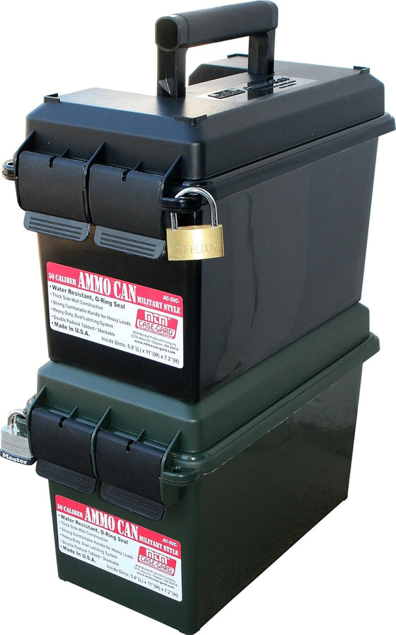 MTM AC50C black ammo can for 5.56 ammo storage – view 2 — image 2 of 3