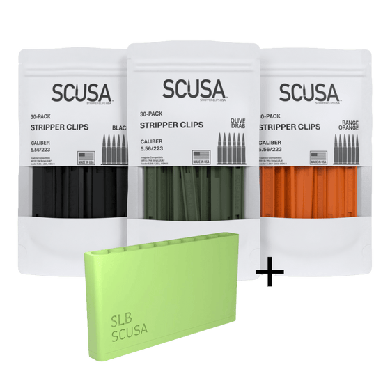 SCUSA PLUS Ready-to-Load Kit – 5.56 Stripper Clips + SLB Loading Block — image 1 of 9