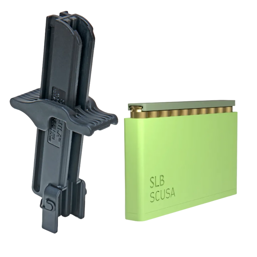 SCUSA speed loaders and SLB loading blocks