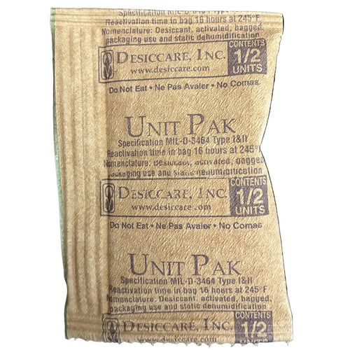 Desiccare 1/2 UNIT PACK