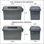 MTM AC50C Ammo Can - Black