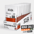 SCUSA Stripper Clips™ Case of 12 Packs – Range Orange, Color-Coded System