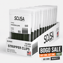 SCUSA Stripper Clips™ Case of 12 Packs – OLIVE, Color-Coded System