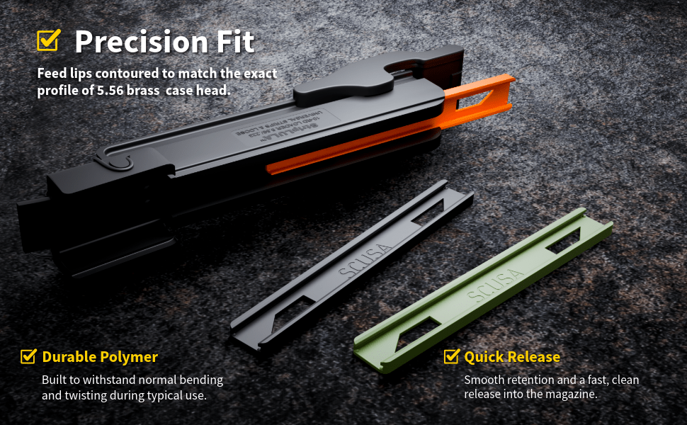 5.56 Stripper Clips with Striplula