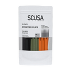 SCUSA Polymer Clips - Multi-Color 30 Pack